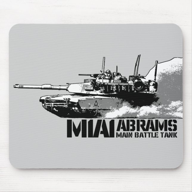 M1 Abrams Mouse Mat (Front)