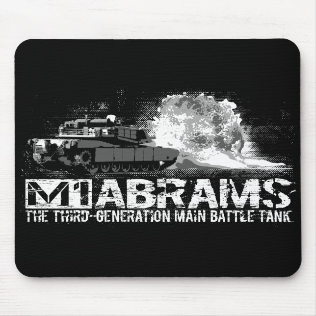 M1 Abrams Mouse Pad (Front)