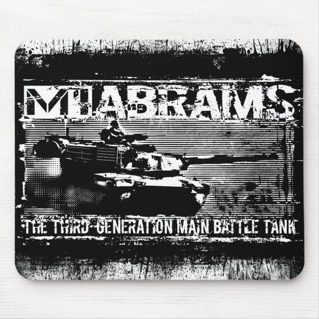 M1 Abrams Mousepad (Front)