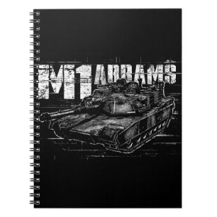 M1 Abrams Photo Notebook (80 Pages B&W)