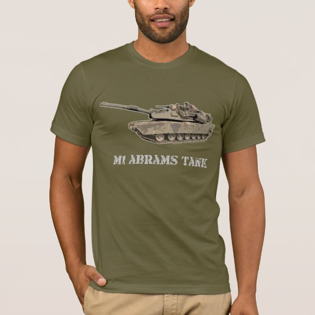 M1 Abrams Tank T-Shirt (Front)