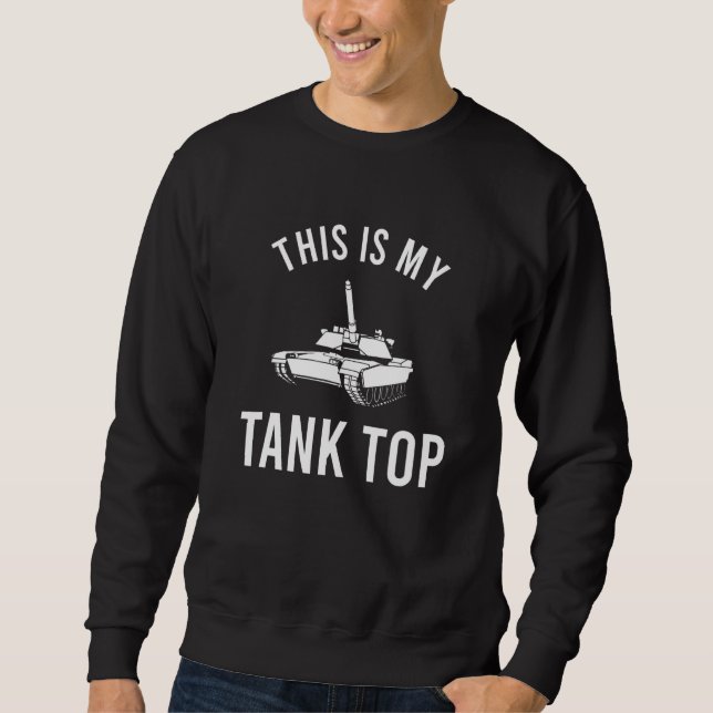 M1 Abrams This Is My Tank Sarcastic Military Pun (Front)