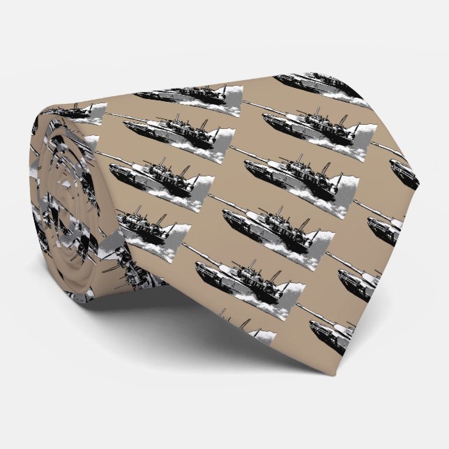 M1 Abrams Tie (Rolled)