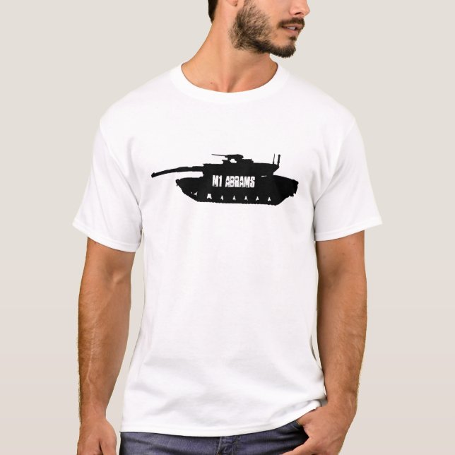 M1 Abrams US MBT T-Shirt (Front)