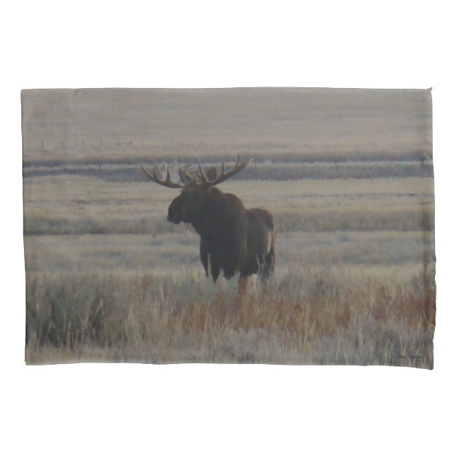 M1 Bull Moose Pillowcase (Front)
