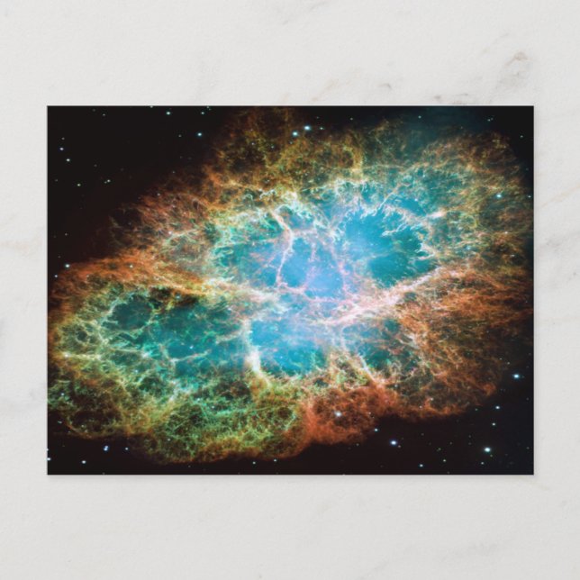 M1-Crab Nebula a Science & Astronomy Gift Idea Postcard (Front)