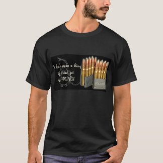 M1 Garand Ping Black T-Shirt