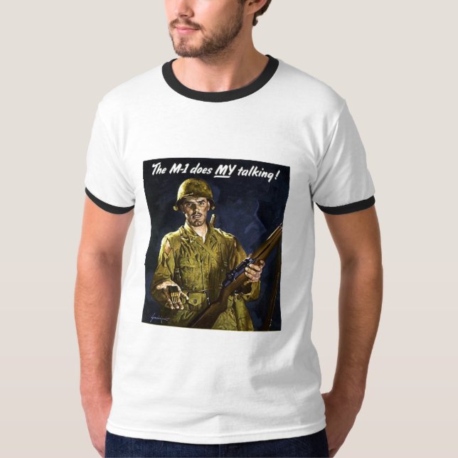 m1 talking T-Shirt (Front)