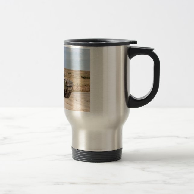 M1A1 Abrams Main Battle Tank Travel Mug (Right)