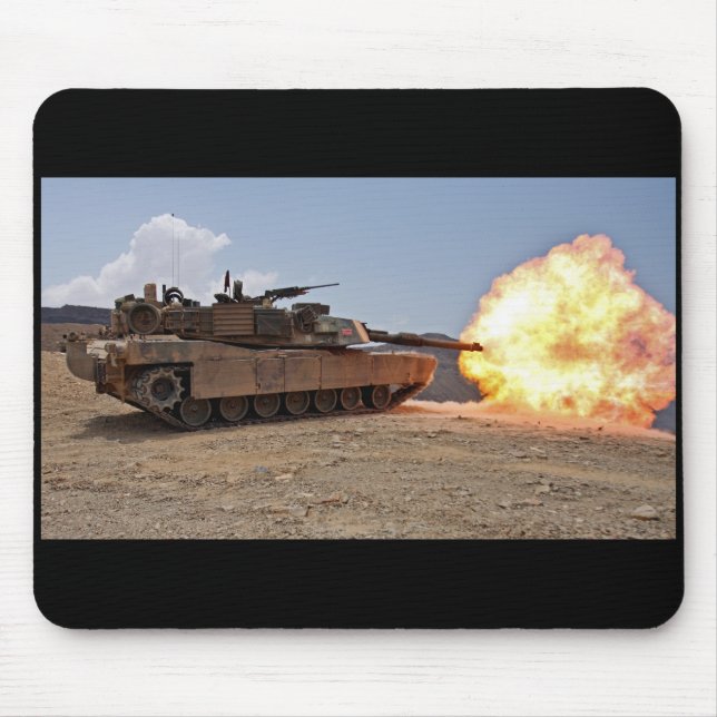 M1A1 tank Mouse Mat (Front)