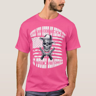 M249 Machine Gun Love 2Nd Amendment Adult Pro Gun T-Shirt