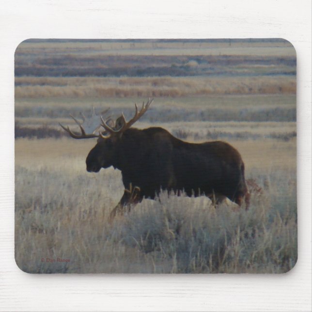 M2 Bull Moose Mouse Mat (Front)