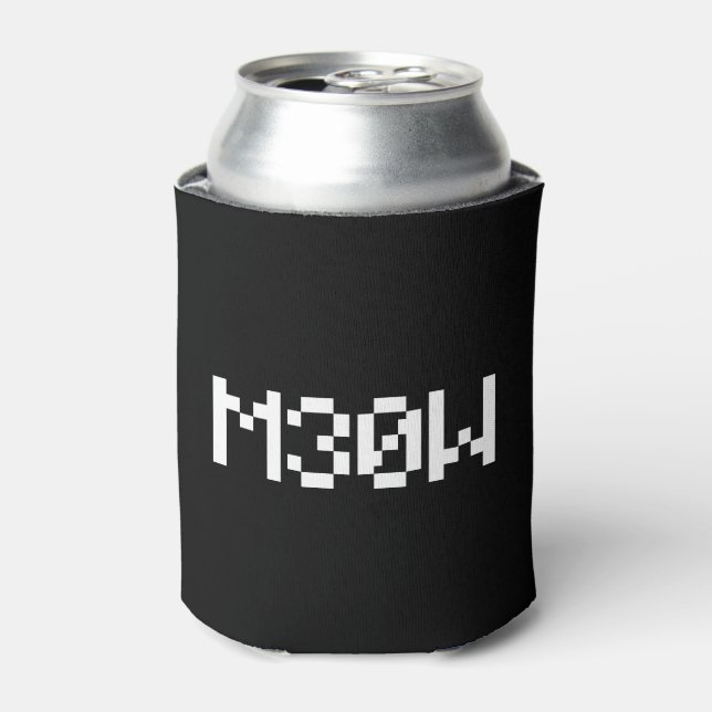 M30W [Leetspeak Animal Sounds] Can Cooler (Can Front)