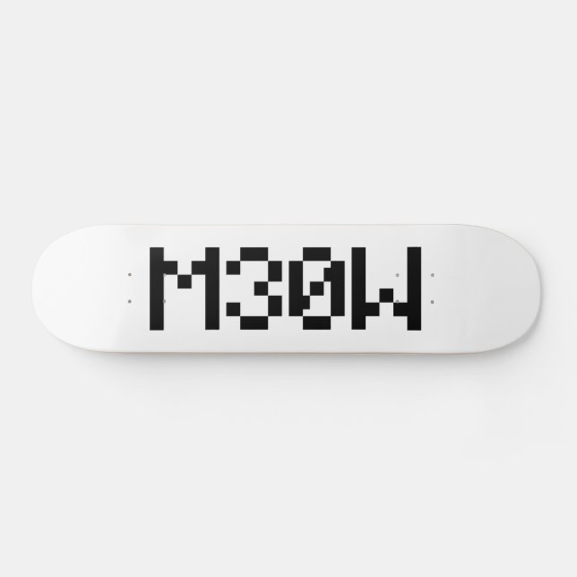 M30W [Leetspeak Animal Sounds] Skateboard (Horz)
