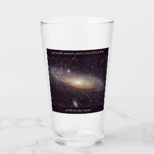 M31 Andromeda Galaxy beer glass