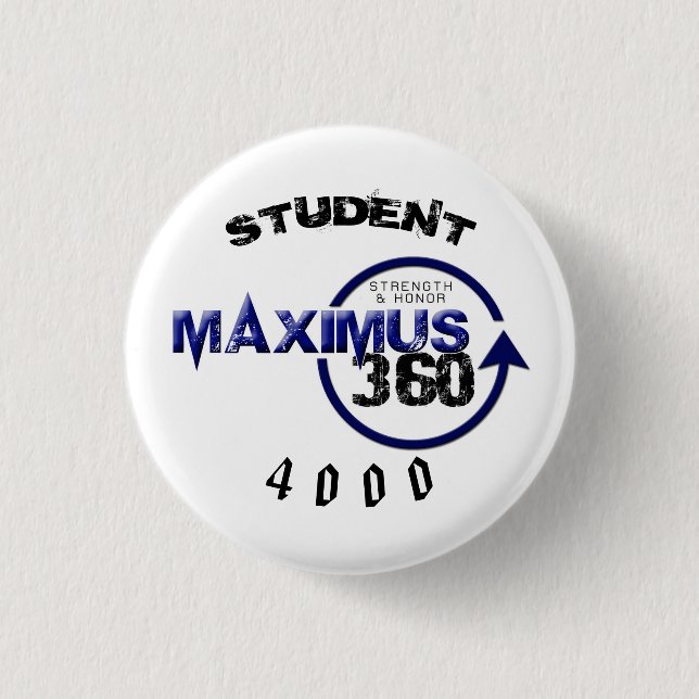 M360 Student 4000 3 Cm Round Badge (Front)