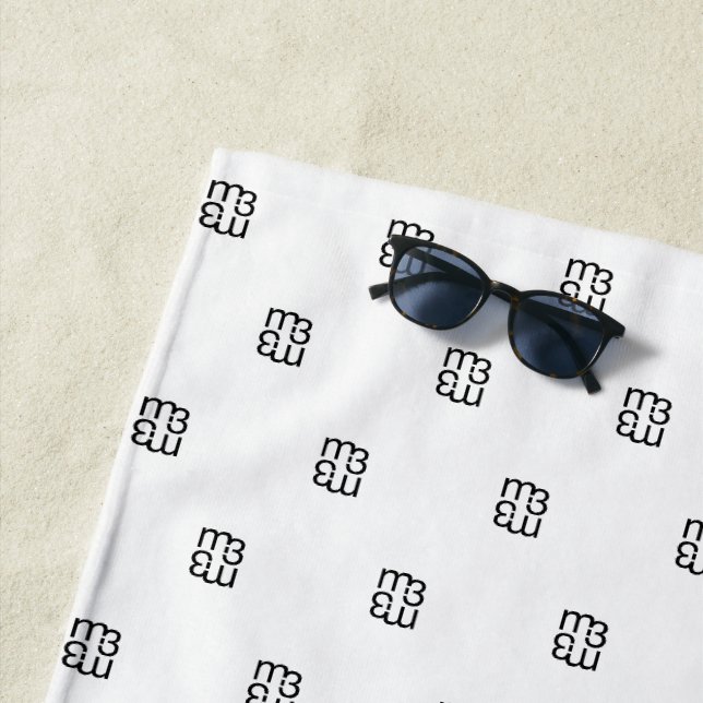 m3 BEACH TOWEL | m3galleryStudio (In Situ)