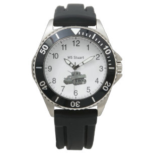M3/M5 Stuart American WW2 Tank Watch