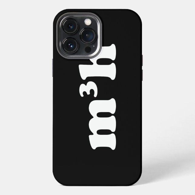 m3h iPhone case (Back)