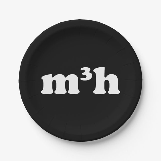 m3h paper plate (Front)
