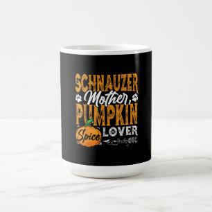 M3SSS Miniature Schnauzer Dog gift Halloween Fall Coffee Mug