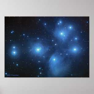 M45 the Pleiades Poster
