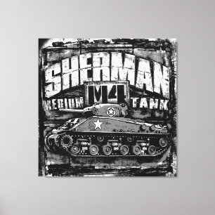 M4 Sherman Canvas Print