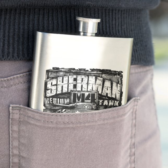 M4 Sherman Hip Flask (In Situ)