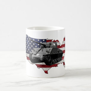 M4 Sherman tank Coffee Mug