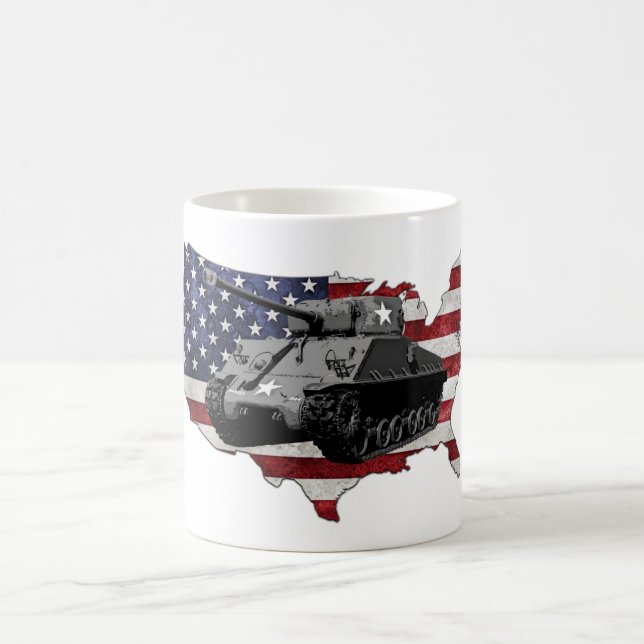 M4 Sherman tank Coffee Mug (Center)
