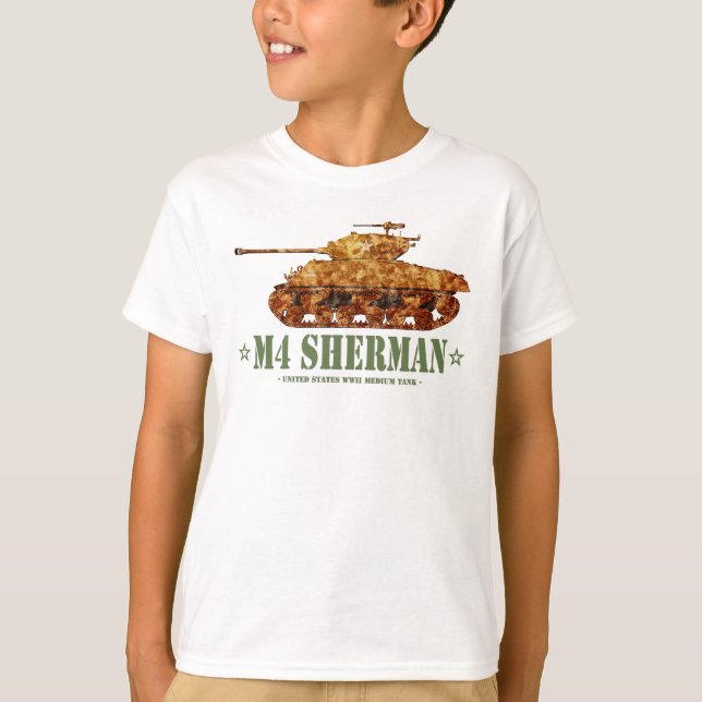 M4 Sherman World War Two American Medium Tank WWII (Front)