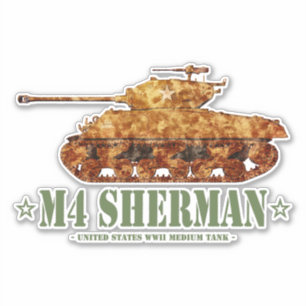 M4 Sherman World War Two American Medium Tank WWII