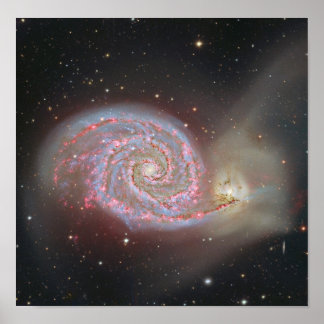 M51 Galaxy Poster