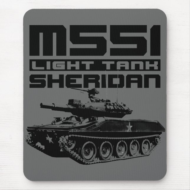 M551 Sheridan Mouse Mat (Front)