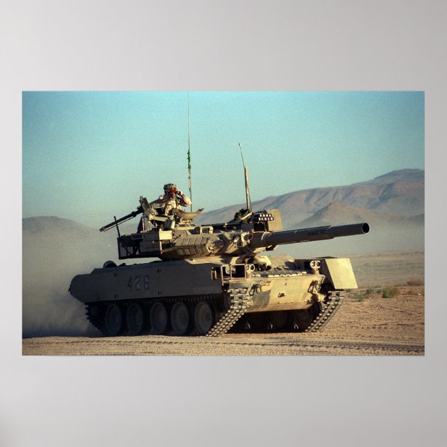 M551 Sheridan Poster (Front)