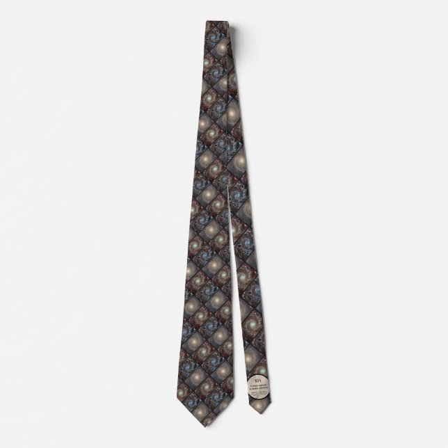 M74 Galaxy Hubble and Webb Tie (Front)