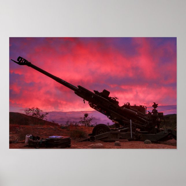 M777-A2 Howitzer Poster (Front)