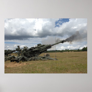 M777 Howitzer Poster
