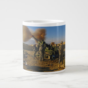 M777 Light Towed Howitzer Afghanistan 2009 Large Coffee Mug