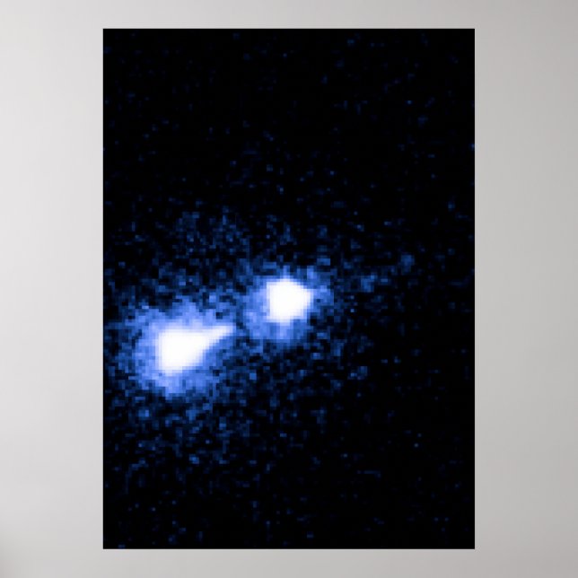 M87 Nucleus and Bright Knot Poster (Front)