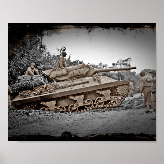 M-10 Tank Destroyer WWII Poster (Front)