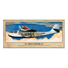 M-130 "China Clipper" Cutaway Poster