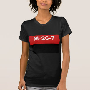 M-26-7 Flag - Bandera del Movimiento 26 de Julio. T-Shirt