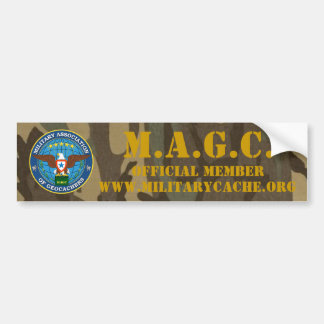 M.A.G.C. OFFICIAL MEMBER BUMPER STICKER