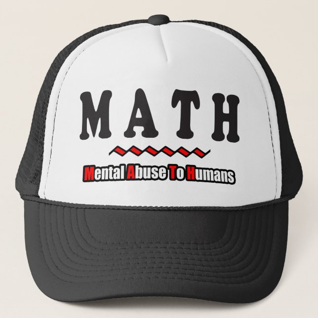 M.A.T.H. TRUCKER HAT (Front)