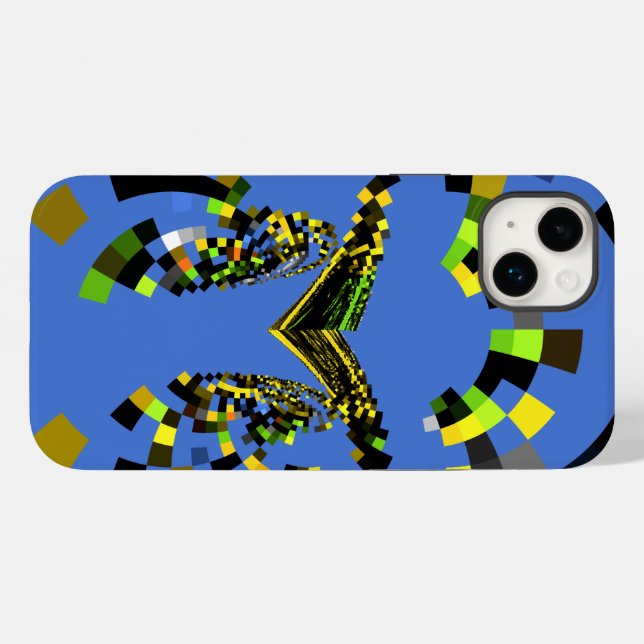 M Blue Case-Mate iPhone Case (Back (Horizontal))