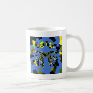 M Blue Coffee Mug