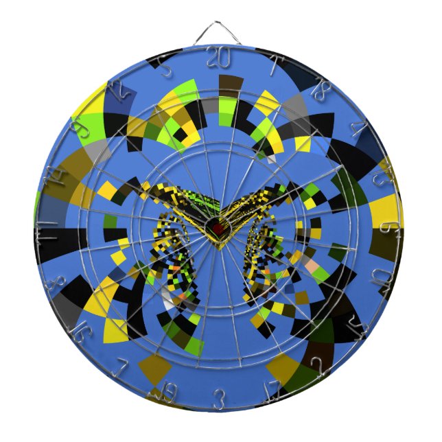 M Blue Dartboard (Front)