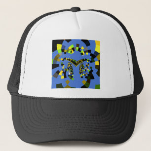 M Blue Trucker Hat