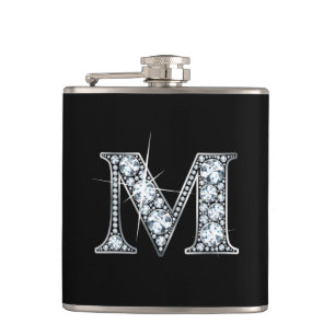 M "Diamond Bling" Flask